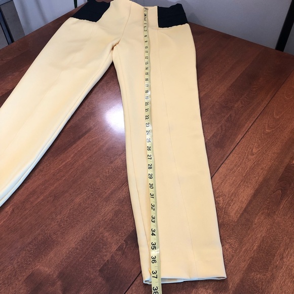 ATOS LOMBARDINI | Yellow designer tapered pant - Picture 13 of 13